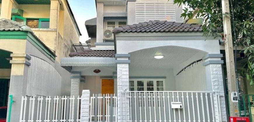 ทาวน์โฮมรีโนเวท หมู่บ้านเศรณีวิลล่า นนทบุรี
