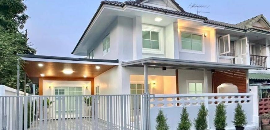 บ้านแฝด รีโนเวท มบ.พฤกษา26 ซอย 1 นนทบุรี