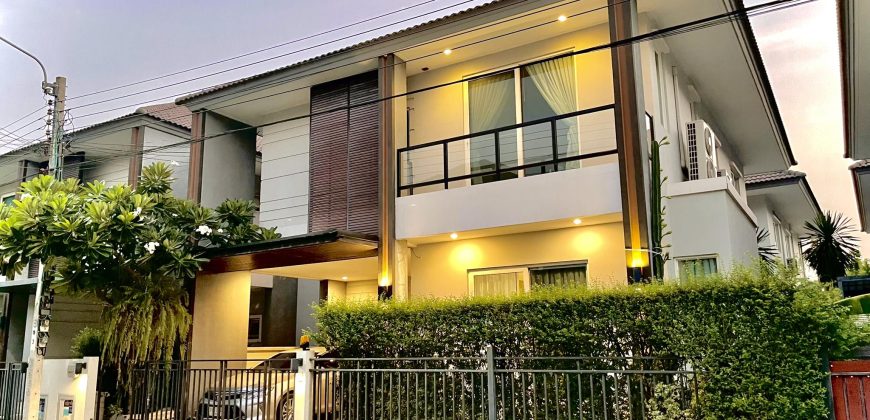 บ้านเดี่ยว มบ.ธารา ราชพฤกษ์-ปิ่นเกล้า ทำเลดีมาก แถมแอร์ ถังเก็บน้ำ ปั๊มน้ำ