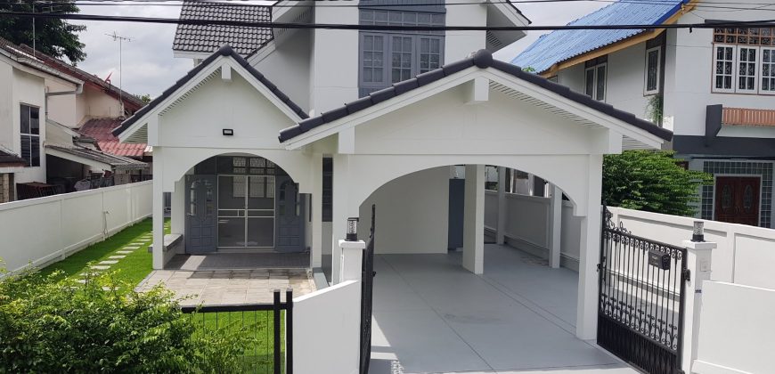 บ้านเดี่ยว ซอยวิภาวดี 33 ดอนเมือง ราคาพิเศษ พร้อมเฟอร์นิเจอร์ใหม่ รีบจับจองด่วน