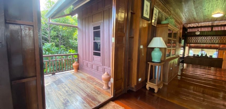 บ้านเดี่ยว ติดริมน้ำนครนายก บ้านไม้ทั้งหลัง สภาพสวย บรรยากาศดีมากกกก