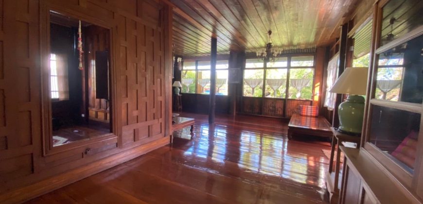 บ้านเดี่ยว ติดริมน้ำนครนายก บ้านไม้ทั้งหลัง สภาพสวย บรรยากาศดีมากกกก