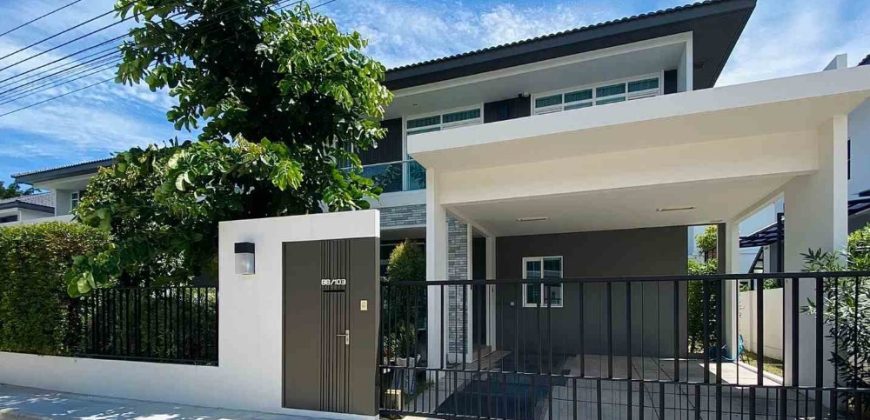 บ้านเดี่ยว หมู่บ้านมัณฑนา ราชพฤกษ์-สะพานมหาเจษฎาบดินทร์ฯ