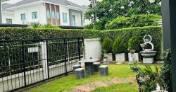 บ้านเดี่ยว หมู่บ้านแลนซีโอ คริป ปิ่นเกล้า-พระราม 5 แถมแอร์ ทั้งหลัง
