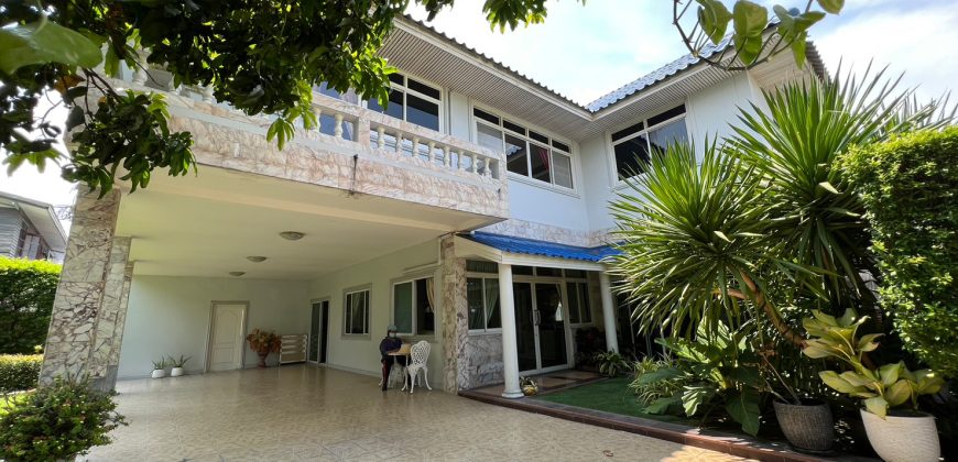 บ้านเดี่ยว ซอยนนทบุรี42 ตกแต่งใหม่ มีสวนร่มรื่น ทำเลดี ย่านสนามบินน้ำ