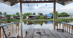 บ้านเดี่ยว ริมคลองบางกอกน้อย (บ้านไม้ปลูกเอง) ติดริมน้ำเจ้าพระยา ทำเลดี