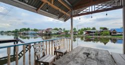 บ้านเดี่ยว ริมคลองบางกอกน้อย (บ้านไม้ปลูกเอง) ติดริมน้ำเจ้าพระยา ทำเลดี