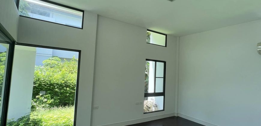 บ้านเดี่ยว นันทวัน ปิ่นเกล้า-ราชพฤกษ์ โซนใหม่ บ้านใหม่ ยังไม่เคยเข้าพักอาศัย วิวสวน