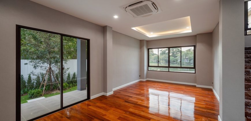 บ้านเดี่ยว กฤษดานคร ปิ่นเกล้า-พุทธมณฑลสาย 2 คฤหาสน์หรูตกแต่งใหม่ติดทะเลสาบ