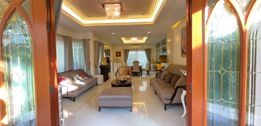 บ้านเดี่ยว ลัดดารมย์ อิลิแกนซ์ ราชพฤกษ์-รัตนาธิเบศร์ เฟอร์ฯ built-in style Modern luxury