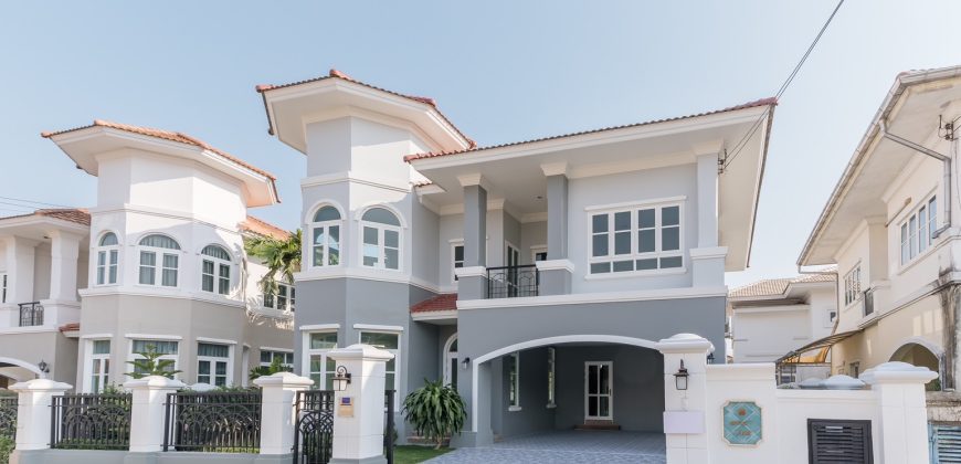 บ้านเดี่ยว มบ.ภัสสร 7 The Elegance รัตนาธิเบศร์ รีโนเวทใหม่ หลังใหญ่ ใกล้รถไฟฟ้า