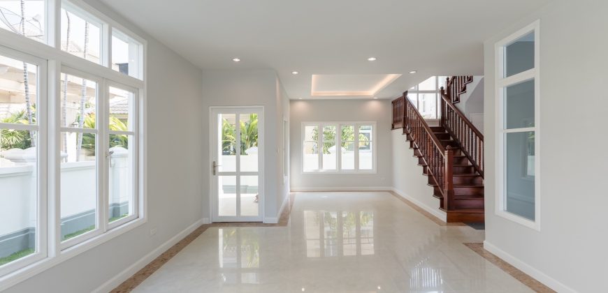 บ้านเดี่ยว มบ.ภัสสร 7 The Elegance รัตนาธิเบศร์ รีโนเวทใหม่ หลังใหญ่ ใกล้รถไฟฟ้า