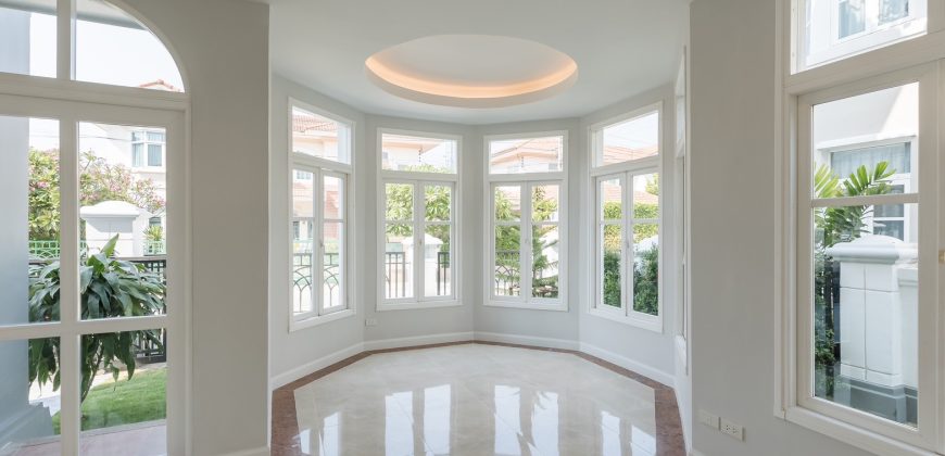 บ้านเดี่ยว มบ.ภัสสร 7 The Elegance รัตนาธิเบศร์ รีโนเวทใหม่ หลังใหญ่ ใกล้รถไฟฟ้า