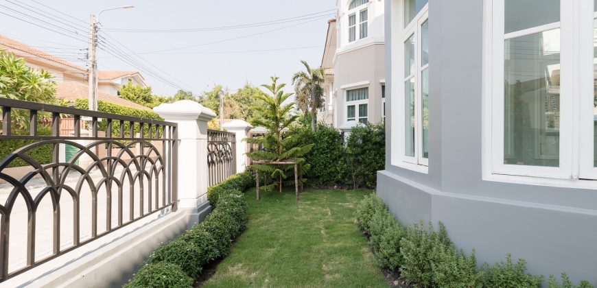 บ้านเดี่ยว มบ.ภัสสร 7 The Elegance รัตนาธิเบศร์ รีโนเวทใหม่ หลังใหญ่ ใกล้รถไฟฟ้า