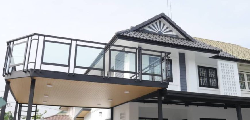 บ้านแฝด รีโนเวท หลังมุม พฤกษา 3 ริมคลอง 4 มีสระว่ายน้ำส่วนตัว