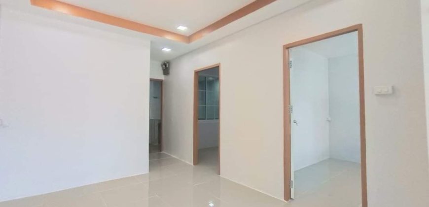 ทาวน์เฮ้าส์ชั้นเดียว รุ่นประหยัด หมู่บ้านพฤกษา3 ซ.154  รีโนเวท