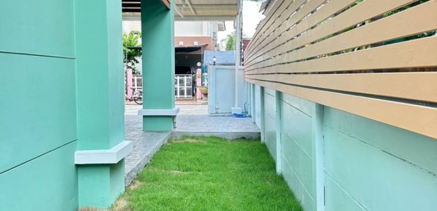 บ้านเดี่ยว หมู่บ้านคุณาภัทร1 ซ.6 เหมาะกับครอบครัวใหญ่ โครงการคุณภาพมีนิติบุคคล