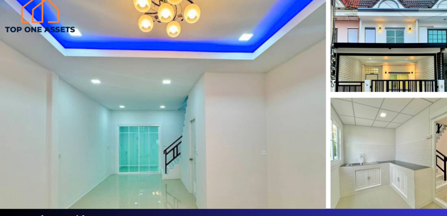 ทาวน์เฮ้าส์ 2 ชั้น หมู่บ้าน พิมลราช2 ซอย13 รีโนเวทใหม่ทั้งหลัง พร้อมเข้าอยู่