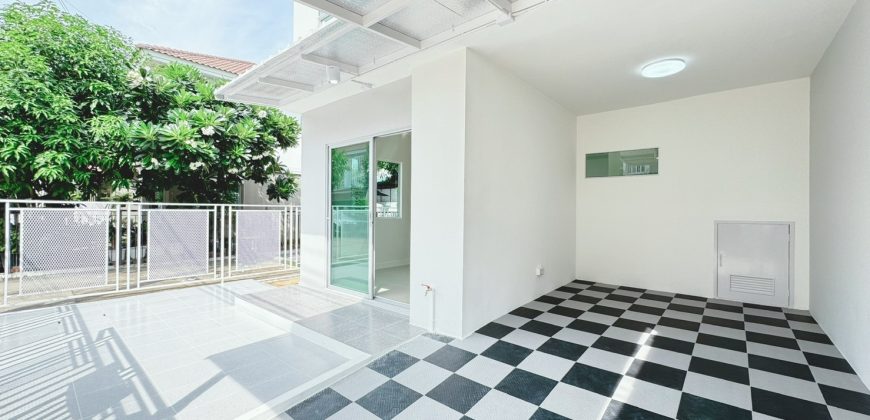 ทาวน์โฮม รีโนเวท หลังมุม พฤกษาวิลล์ 43 (พระราม5-นครอินทร์) ซ.วัดตะเคียน