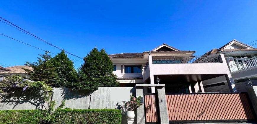 บ้านเดี่ยวหลังมุม หมู่บ้านธารา ราชพฤกษ์-ปิ่นเกล้า โครงการทำเลดี ย่านสวนผัก