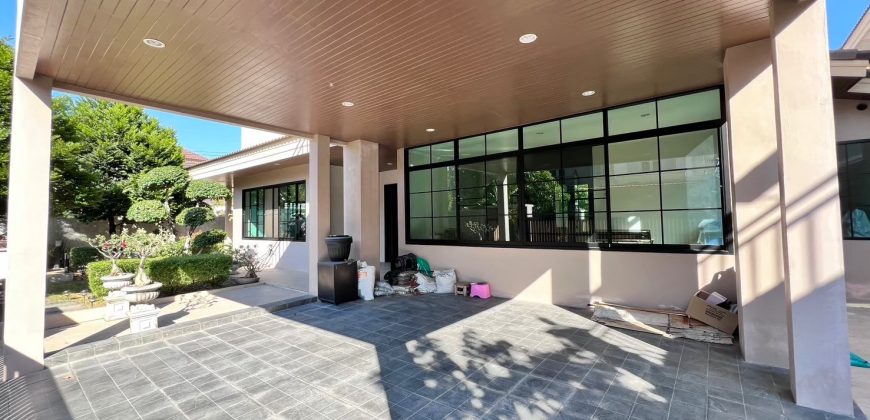 บ้านเดี่ยวหลังมุม หมู่บ้านธารา ราชพฤกษ์-ปิ่นเกล้า โครงการทำเลดี ย่านสวนผัก