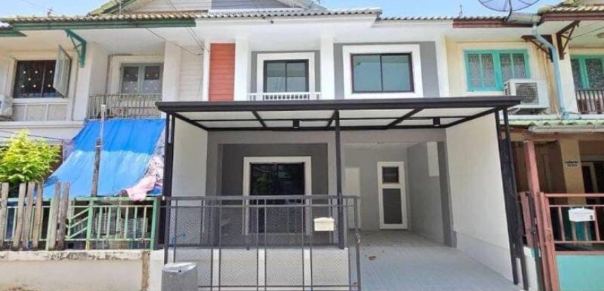 ทาวน์เฮ้าส์ 2 ชั้น หมู่บ้านพฤกษา16 บางใหญ่-ซอยกันตนา รีโนเวทใหม่พร้อมเข้าอยู่