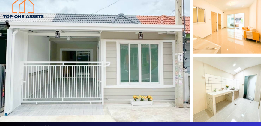 ทาวน์เฮ้าส์ หมู่บ้านบัวทอง4 ซอย 6/4 ต่อเติมบ้านแบบจัดเต็มใหม่ทั้งหลัง