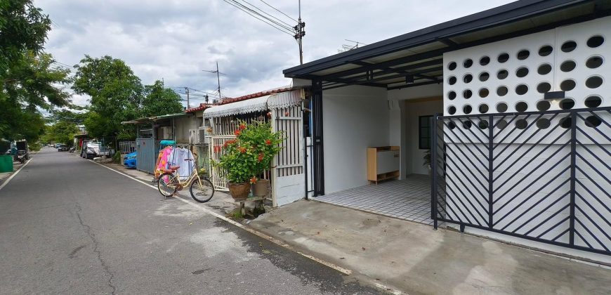 ทาวน์เฮ้าส์ หมู่บ้านตะวันงาม เฟส3 ต่อเติมจัดเต็ม ซอยกันตนา บางใหญ่
