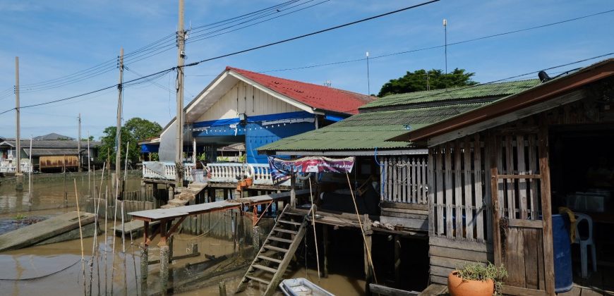 ที่ดินนนทบุรี ริมแม่น้ำเจ้าพระยา หน้าติดถนน หลังติดแม่น้ำ ราคาจับต้องได้