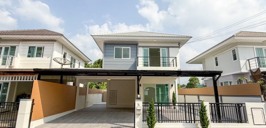 บ้านแฝด รีโนเวทใหม่ ต่อเติมจัดเต็ม หมู่บ้านเดอะวิลล่า รัตนาธิเบศร์ ท่าอิฐ