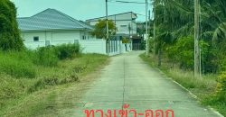 ที่ดินสวย 1 ไร่ ใกล้ถนนนาสร้าง เมืองนครปฐม ทำเลดี เข้าออกได้หลายทาง