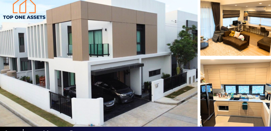 บ้านเดี่ยว Vario Maison บางนา-สุวรรณภูมิ โถงสูง 6 เมตร พร้อมอยู่ เพียง 7.19 ล้าน