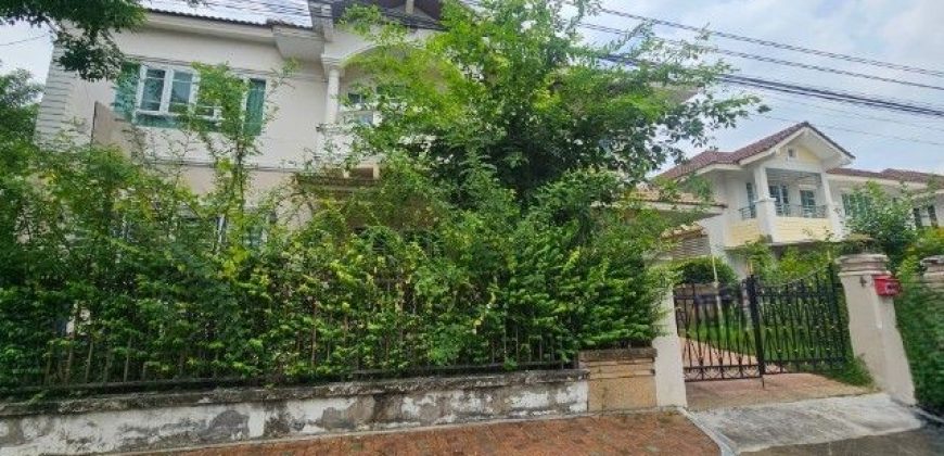 บ้านเดี่ยวหลังมุม หมู่บ้านภัทรา อ่อนนุช-วงแหวน 73.9 ตร.วา พื้นที่จอดรถกว้าง 6.5 ล้าน