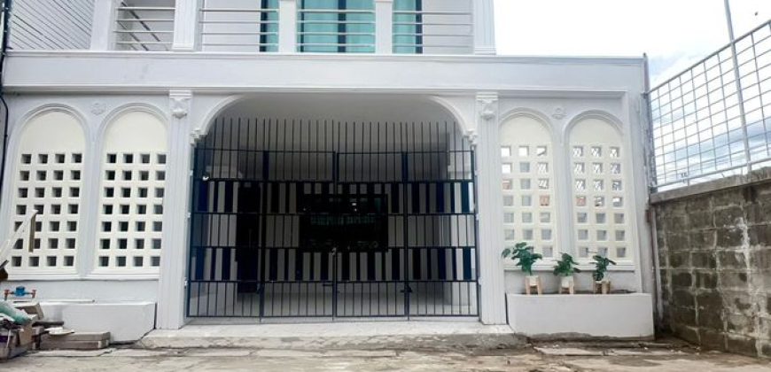 บ้านแฝดห้องริม 36 ตรว. พื้นที่ใช้สอยจัดเต็มเหมือนบ้านเดี่ยว หมู่บ้านศิริวรรณ1 นนทบุรี เพียง 3.49ล้าน