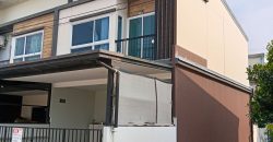 ทาวน์โฮม 2 ชั้น หมู่บ้านวิลเลต ไลท์ รัตนาธิเบศร์ หน้าบ้านไม่ชนใคร ต่อเติมครบ ทำเลดีเยี่ยม