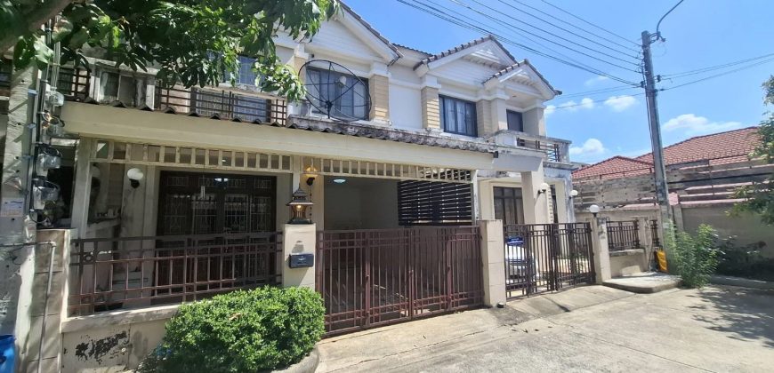 บ้านมือสอง! หมู่บ้านทิพย์พิมานบ้านริมคลอง เพียง 2.09 ล้าน! 4 ห้องนอน 2 ห้องน้ำ ใกล้เซ็นทรัลเวสเกต