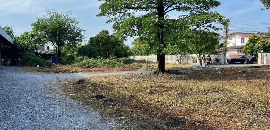 ที่ดินพร้อมสิ่งปลูกสร้าง ติดวงเวียนราชพฤกษ์ อยู่ตรงข้ามสถานีอนามัยบางขุนกอง ทำเลดีมาก