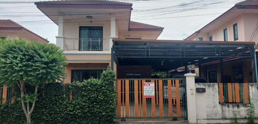 บ้านเดี่ยว 2 ชั้น พื้นที่ 51 ตรว. หมู่บ้านอิสรา5 บางบัวทอง ราคาพิเศษเพียง 3.19 ล้าน