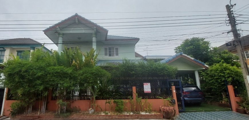 บ้านเดี่ยวหลังใหญ่ หมู่บ้านกานดา คลาสสิค วิลล์ เพชรเกษม 81(บางบอน 5) ทำเลสุดคุ้ม ราคาดีงาม