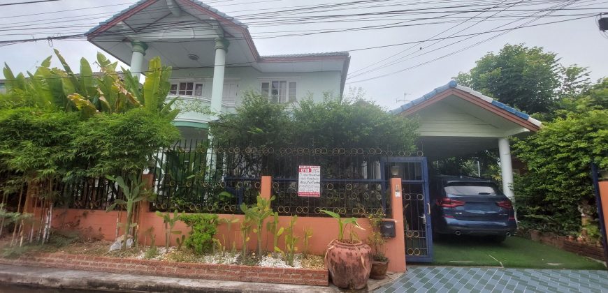 บ้านเดี่ยวหลังใหญ่ หมู่บ้านกานดา คลาสสิค วิลล์ เพชรเกษม 81(บางบอน 5) ทำเลสุดคุ้ม ราคาดีงาม