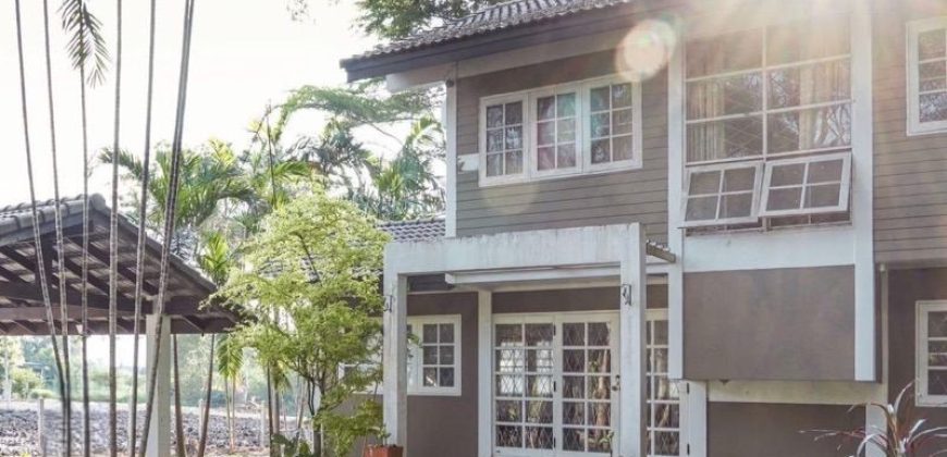 บ้านสวนริมคลอง 3 ไร่ ติดถนนใหญ่ บรรยากาศเงียบสงบ ประชาสำราญ หนองจอก เพียง 21 ล้าน