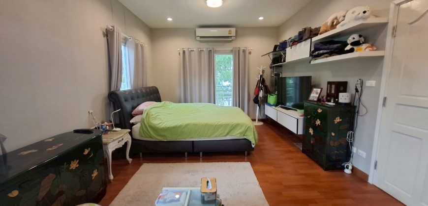 บ้านเดี่ยวหลังใหญ่ หมู่บ้านแลนซีโอ คริป ปิ่นเกล้า – พระราม 5 ต่อเติมเต็ม พร้อมอยู่ ราคาดี