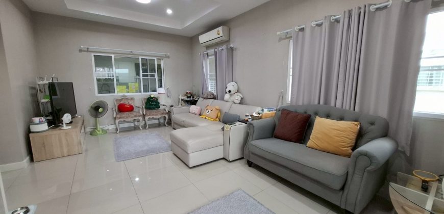 บ้านเดี่ยวหลังใหญ่ หมู่บ้านแลนซีโอ คริป ปิ่นเกล้า – พระราม 5 ต่อเติมเต็ม พร้อมอยู่ ราคาดี