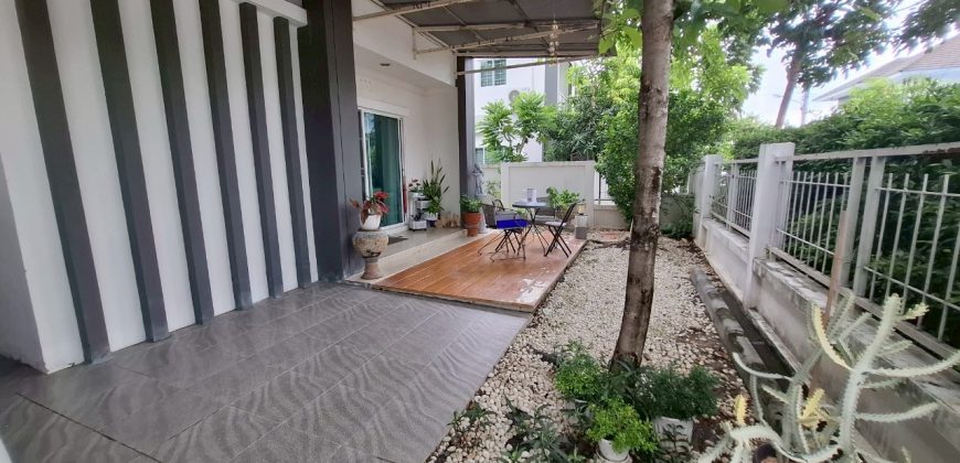 บ้านเดี่ยวหลังใหญ่ หมู่บ้านแลนซีโอ คริป ปิ่นเกล้า – พระราม 5 ต่อเติมเต็ม พร้อมอยู่ ราคาดี