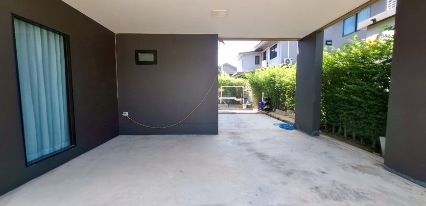 บ้านเดี่ยวหลังใหญ่ หมู่บ้าน คณาสิริ ราชพฤกษ์346 สวย สภาพใหม่เจ้าของไม่ค่อยอยู่