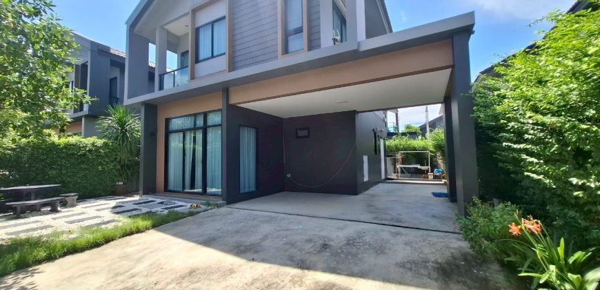 บ้านเดี่ยวหลังใหญ่ หมู่บ้าน คณาสิริ ราชพฤกษ์346 สวย สภาพใหม่เจ้าของไม่ค่อยอยู่