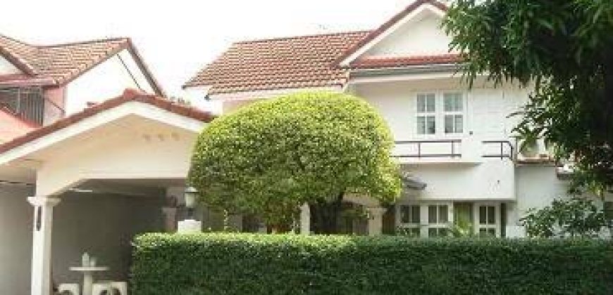 บ้านเดี่ยว 2 ชั้น ทำเลใจกลางเมือง หมู่บ้านสัมมากร รามคำแหง 112 สะพานสูง ติดถนนใหญ่
