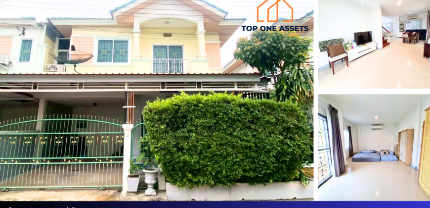 บ้านแฝด หมู่บ้านหมู่บ้านหงส์ประยูร3 บางบัวทอง แถมเฟอร์ฯ ทำเลดี พร้อมอยู่