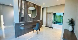บ้านเดี่ยว Pool Villa พัทยา สุดหรู สไตล์โมเดิร์น บ้านใหม่ 1 ปี  ใกล้แหล่งท่องเที่ยว