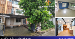 ทาวน์โฮมหลังริม 3 ชั้น Town Plus หัวหมาก 43.6 ตรว. พื้นที่สวน จอด 2 คัน เพียง 4 ล้าน